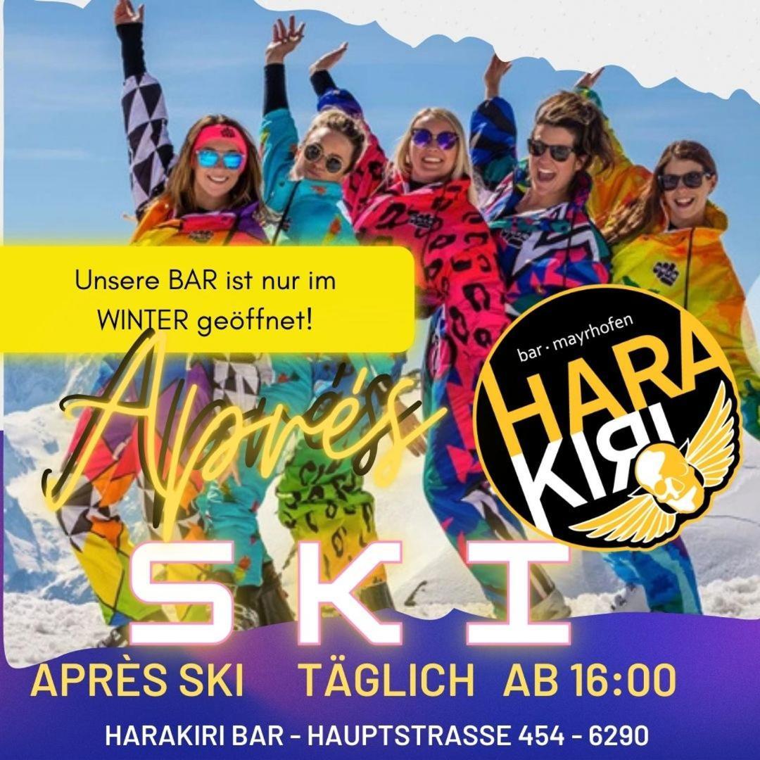 Partyhouse Harakiri Stay Different 60 Seconds To Mountains! Free Parking! Self Check-In Mayrhofen Bagian luar foto